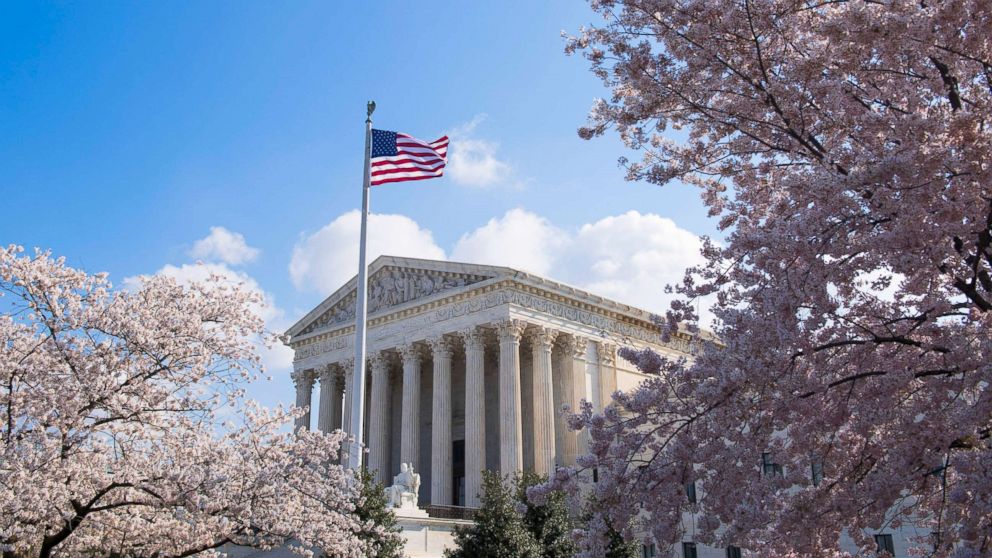 What You Need to Know About the Vermont Supreme Court Ruling - Courthouse In Front of Cherry Blossoms