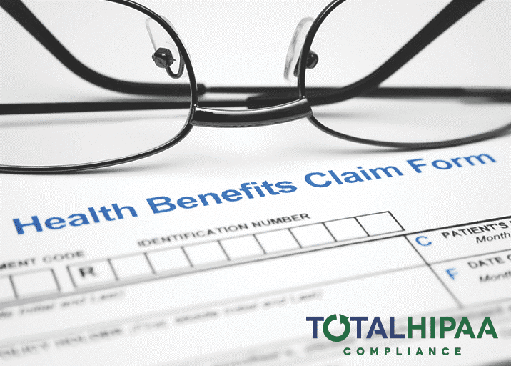 Image of health benefits claim form